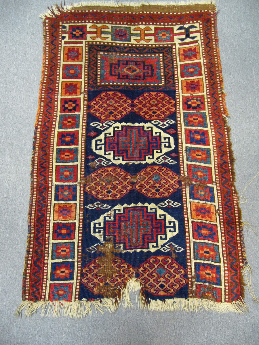 Antique East Anatolian carpet, nomadc Shavak Tribe, Bingöl-Tunceli-Elazıg tirangle mid-19th century