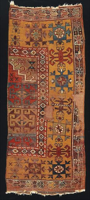 Antique Ladik/ Inlice Turkmen carpet Konya, Central Anatolia, early 19th century