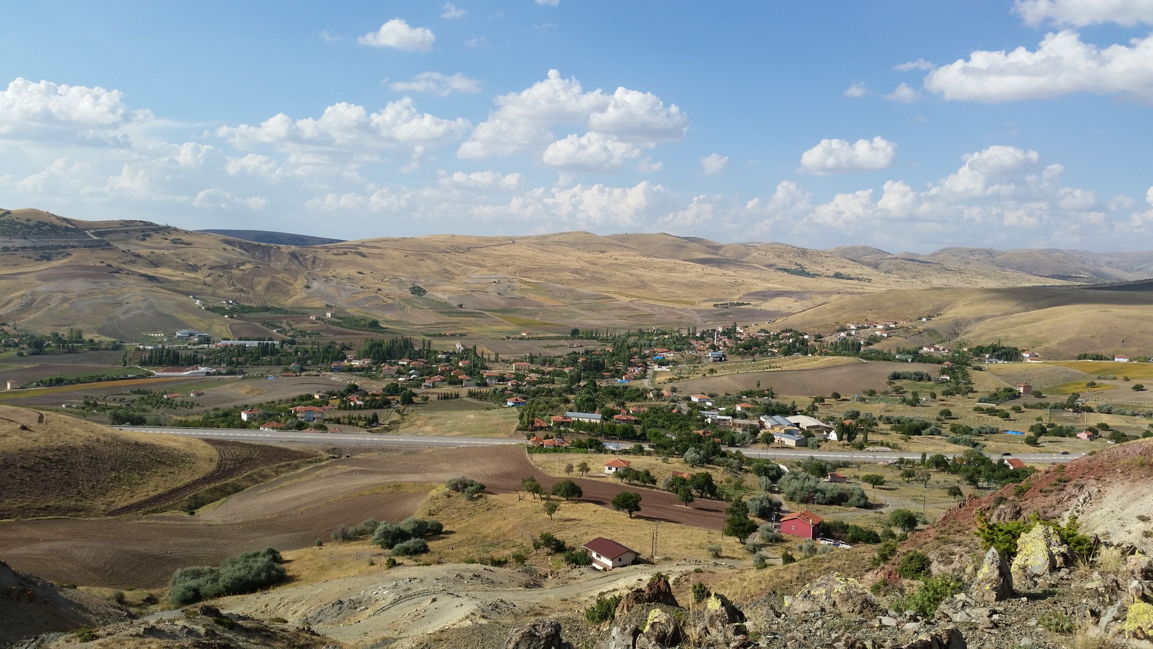 A typical central Anatolian village