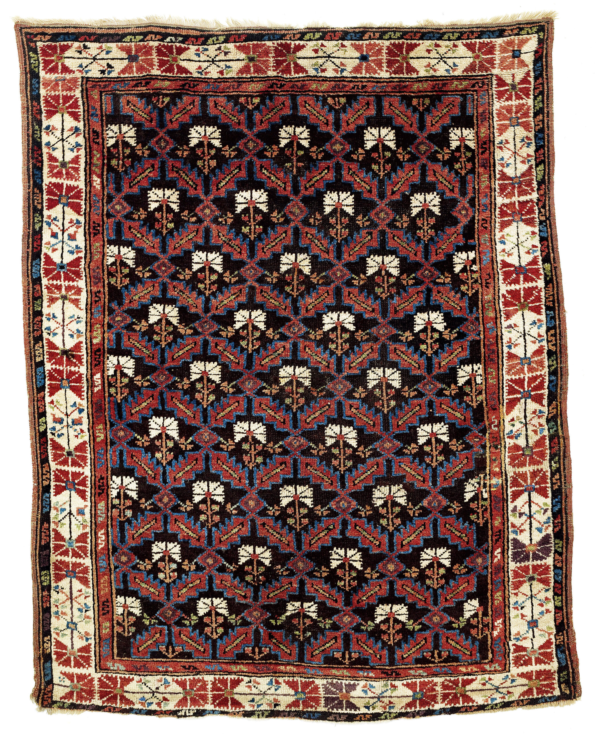 19th century Taşkale carpet from Karaman, Central Anatolia