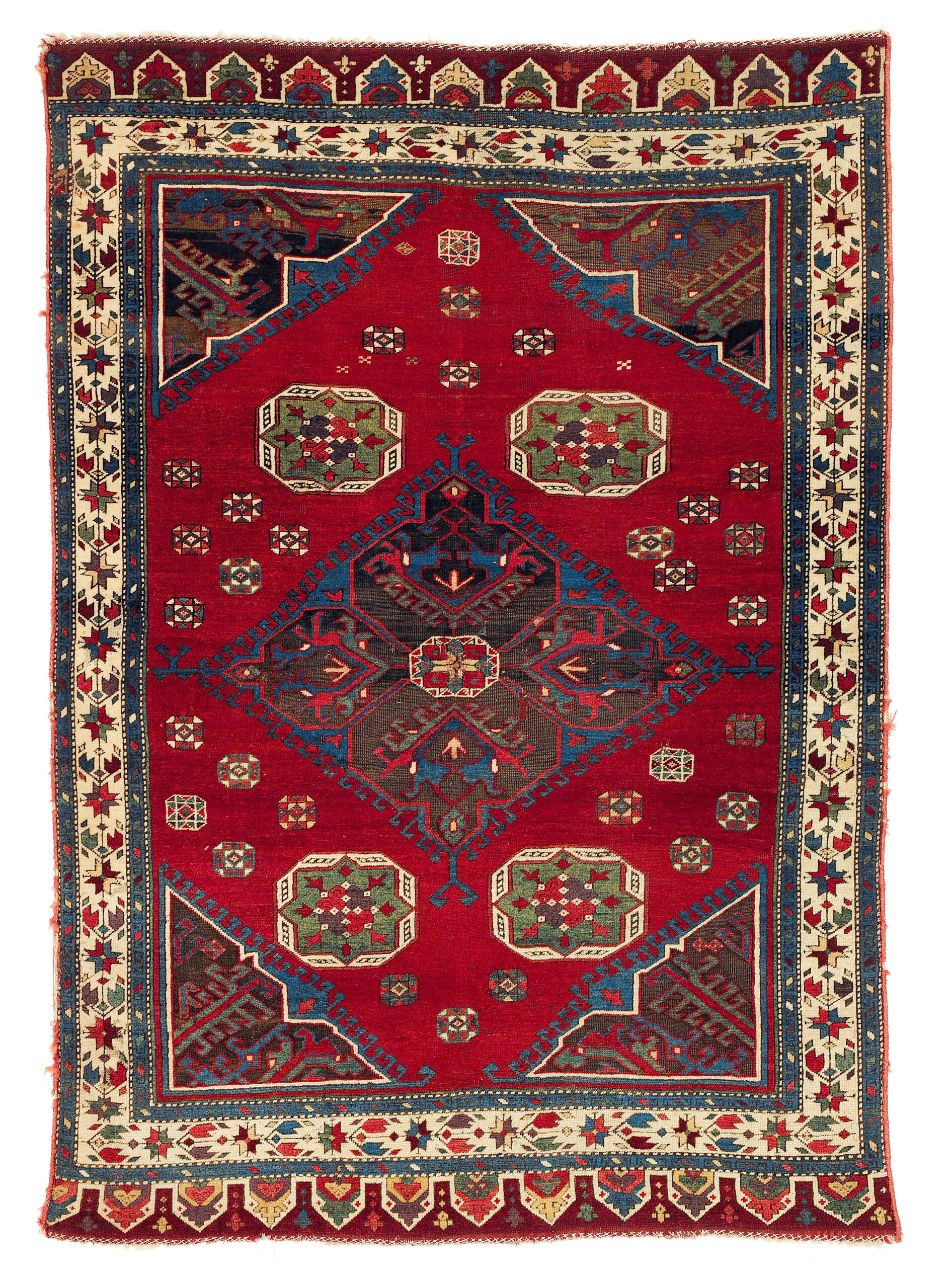 17-18th Century Konya workshop carpet, Central Anatolia