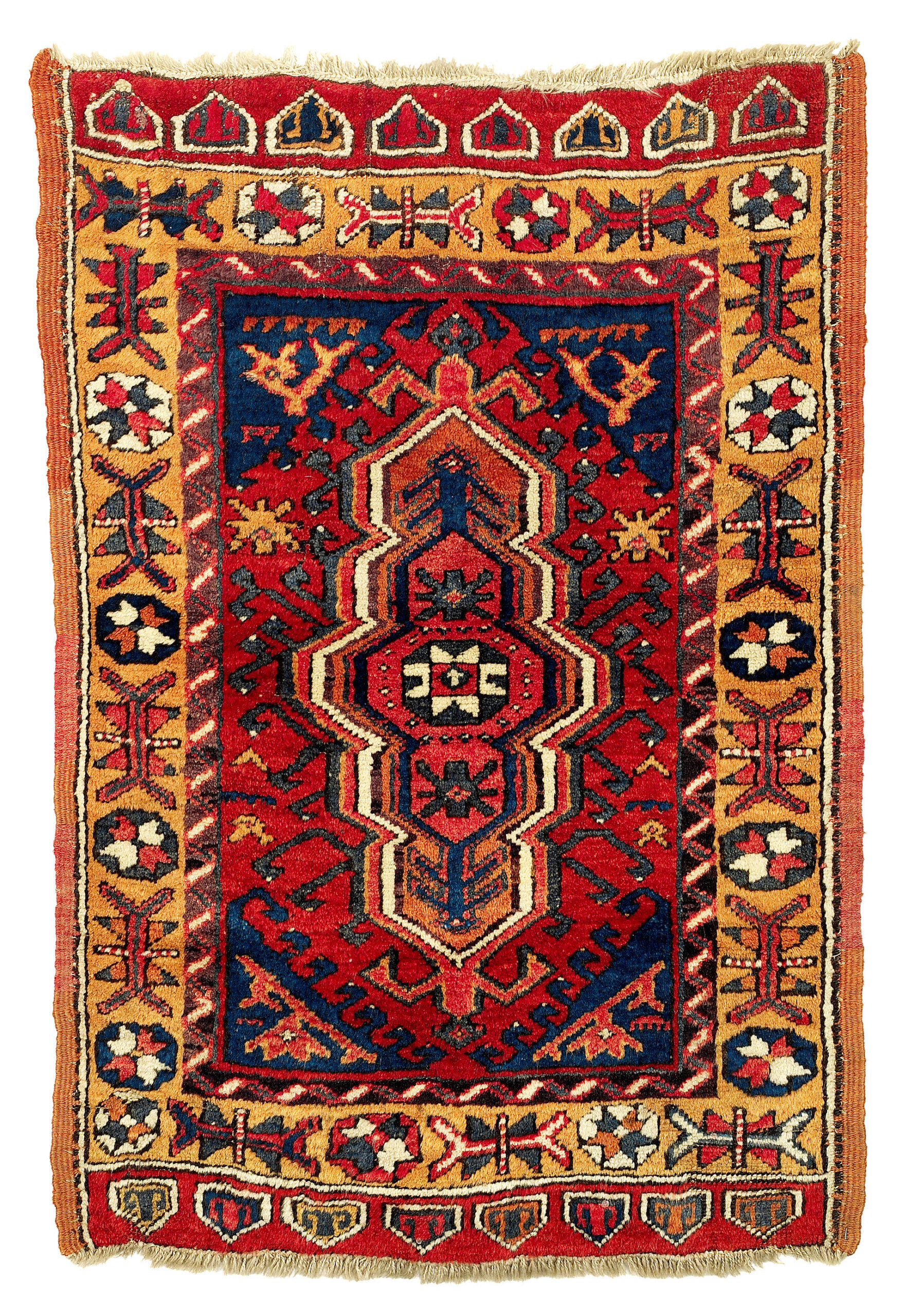 Konya yastik, Crnteal Turkey, 19th century