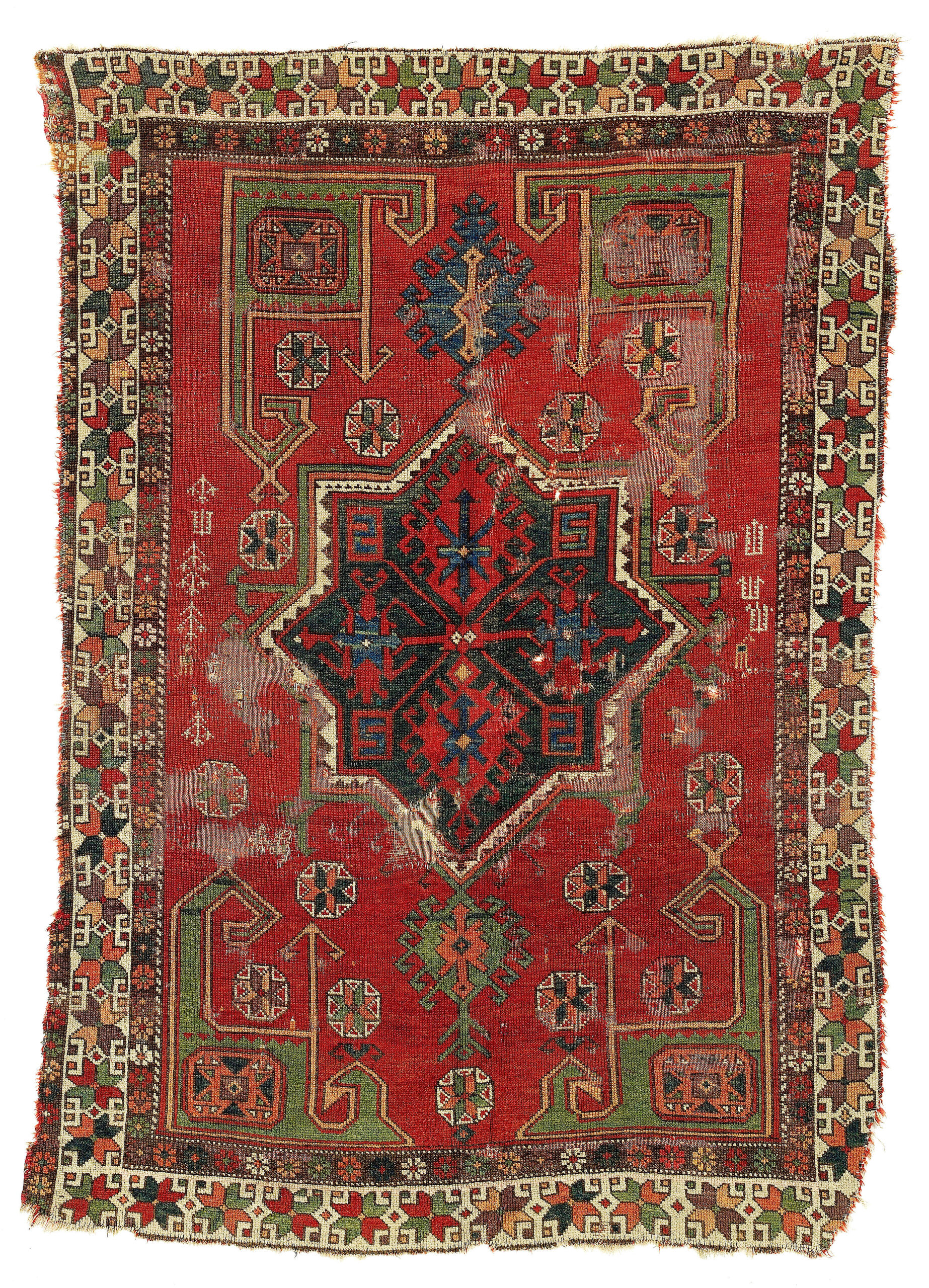 17th-18th entury carpet from Konya, Central Anatolia