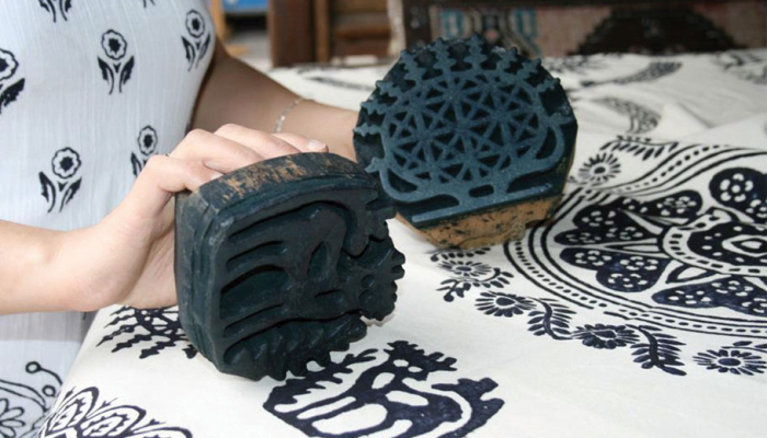 Block print from Tokat, North Central Turkey
