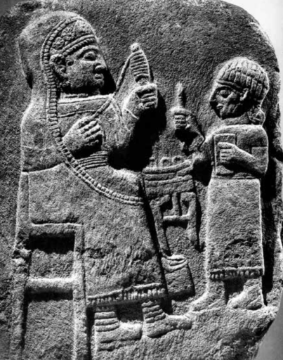 Hittite empress spinning, Irona age, TUrkey