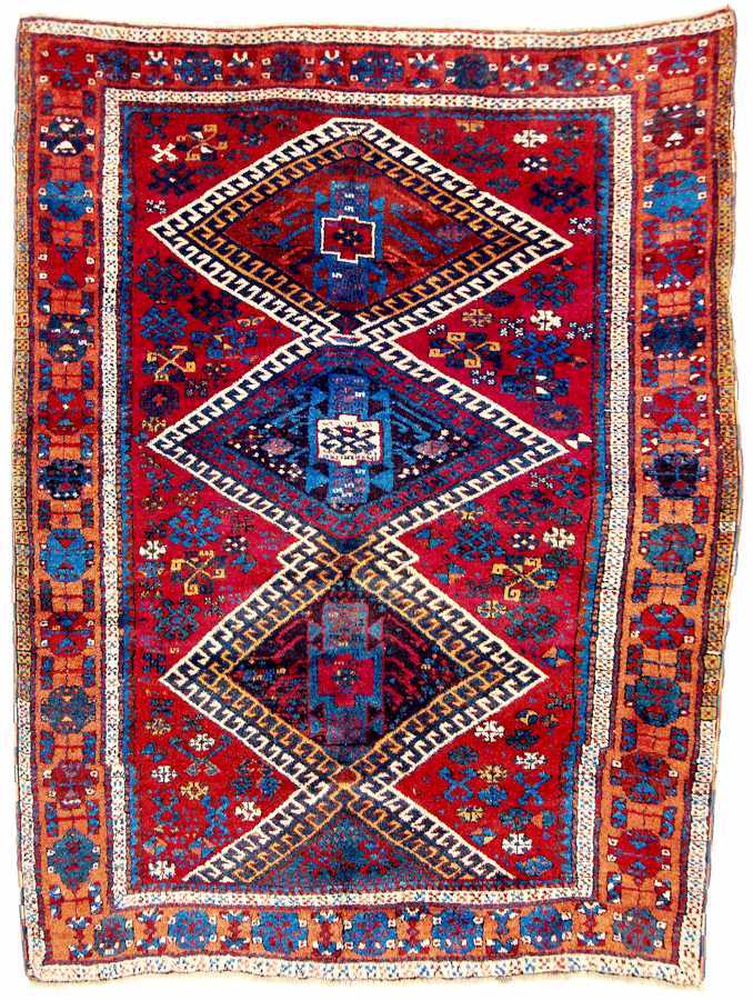 Trbal carpet belonging to Reshwan Kurds, 19th century, Eastern Anatolia