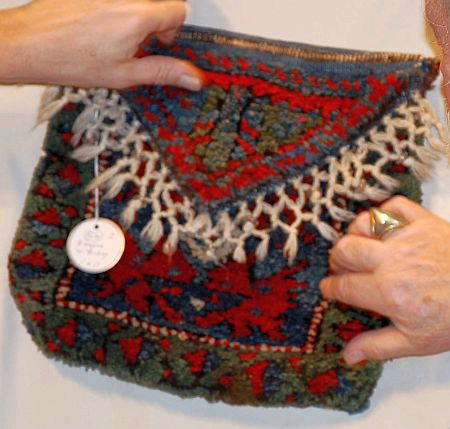 Antique vanity bag from Cental Turkey Late 19th centrury