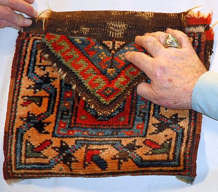 Antique vanity bag from Cental Turkey Late 19th centrury