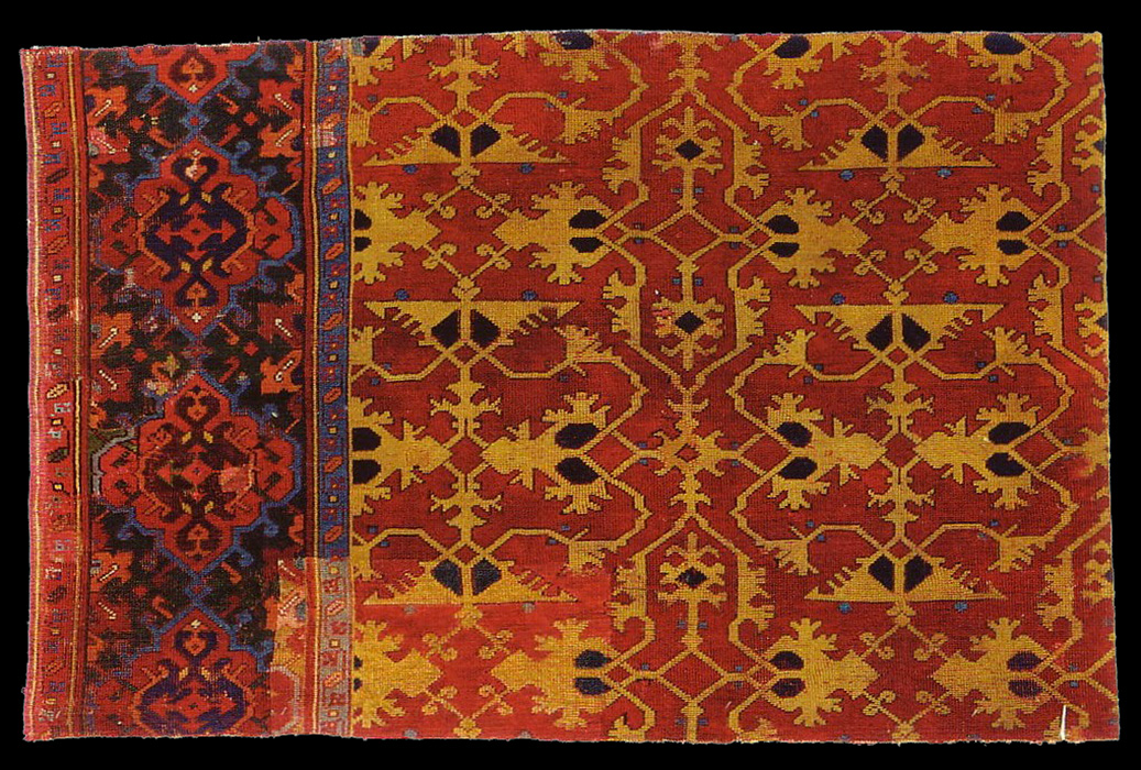 Lotto type carpet, Ottoman era, 18th century Western Turkey