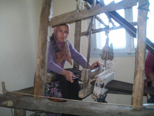 Şayak fabric production, Balıkesir, Western Turkey, 2018