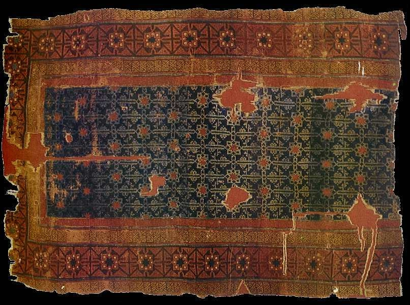 Antique Seljuk carpet, 13th-14th century TIEM collection