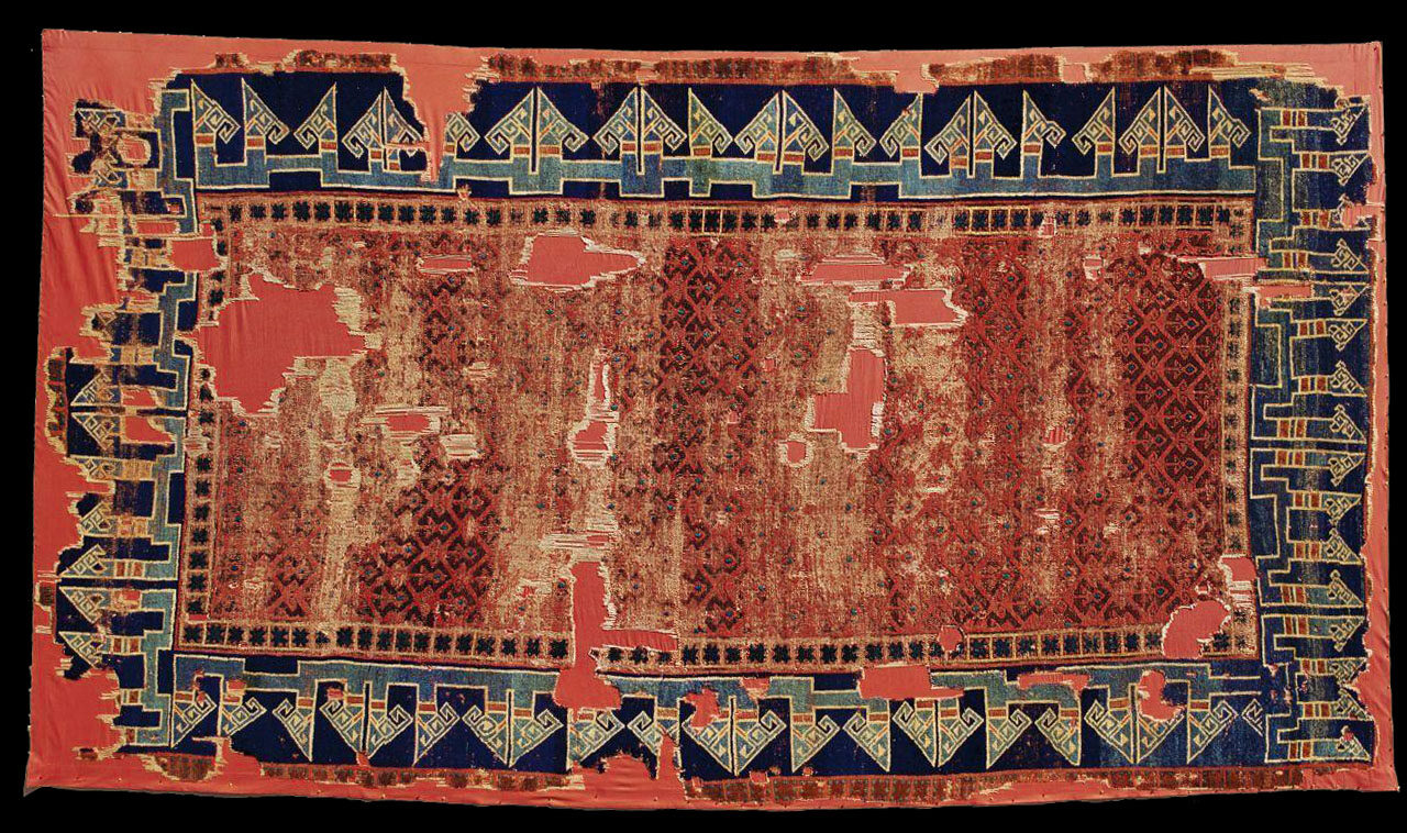Seljuk carpet, 14th century, Turkish and Islamic Arts Museum