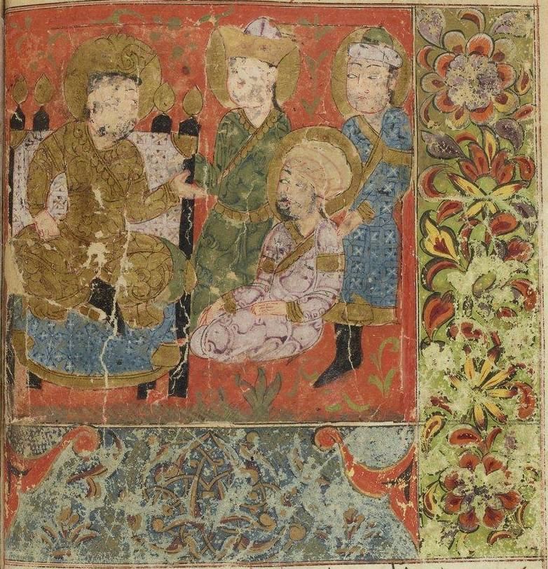 Turkmens of Anatolia depicted in Isandar-Nameh, the book of Alexander the Great's life written in 1416