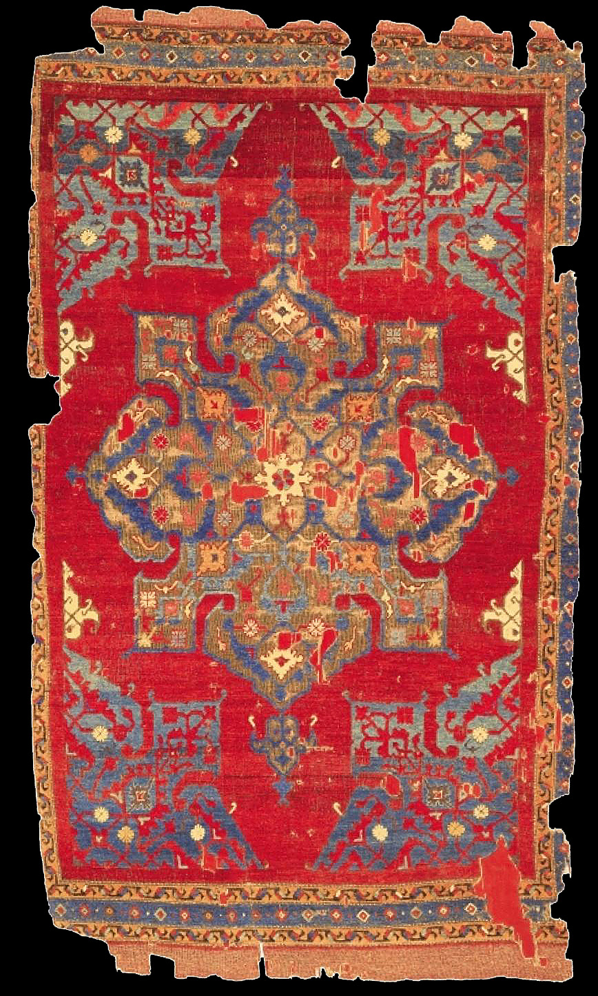 An early star Ushak carpet, 16th century, Western Anatolia