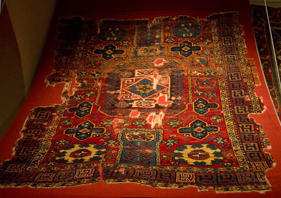 Holbein carpet, 17th century, Vakiflar Museum